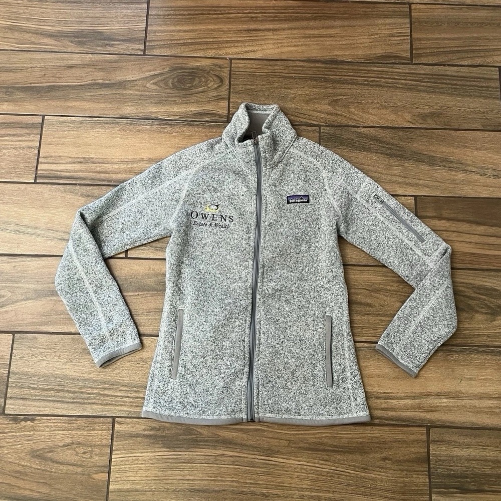 Patagonia Better Sweater Jacket Womens XS Full Zip Gray Fleece 25542 Gray